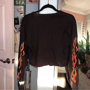Fire long sleeve shirt